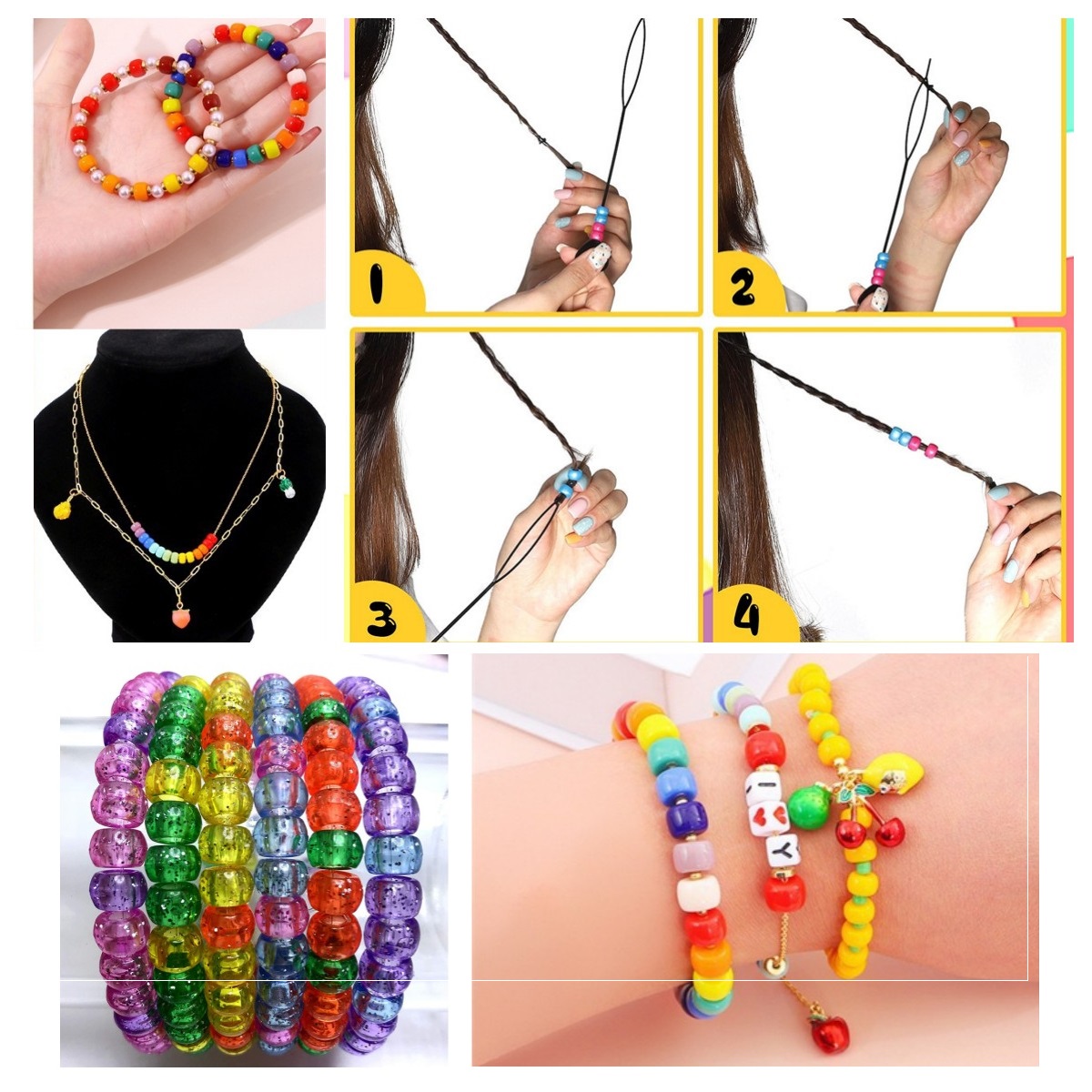 pony beads 9mm bulk