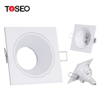Le module encastré carré de Downlight de LED logeant GU10 a mené le projecteur de plafond d'épi pour le projet commercial