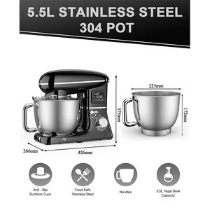 Stock prêt petite Machine de chef mélangeur de pâte de bureau automatique Machine de chef électrique domestique avec présentoir transfrontalier - Product Image 2