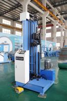 Machine de pliage hydraulique verticale pour conduits HVAC, machine de formage de conduits carrés, fermeur de joint