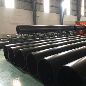 ПНД черные пластиковые дренажные трубы ПЭ двухслойные гофрированные трубы и канализационные трубы 20 мм-800 мм ПНД - Product Image 2