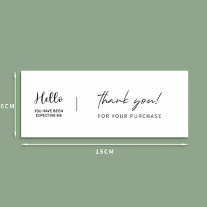 JiJiD Custom מפואר עצמי דבק קראפט נייר מדבקת תווית עבור תיבת חותם - Product Image 2