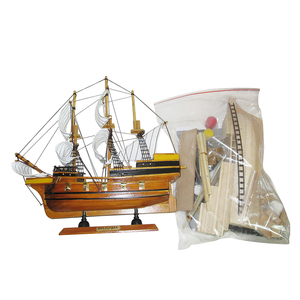 Jouets faits à la main <span class=keywords><strong>en</strong></span> <span class=keywords><strong>bois</strong></span>, kit de bricolage de voilier nautique personnalisé, jouet pour enfants, cadeau artisanal, <span class=keywords><strong>bateau</strong></span> à voile à assembler, souvenir pour adultes - Product Image 3