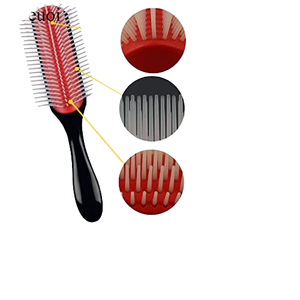 Peine de pelo de salón de Venta caliente cepillo de 5 filas con cerdas de nylon para cabello rizado al mejor precio - Product Image 2
