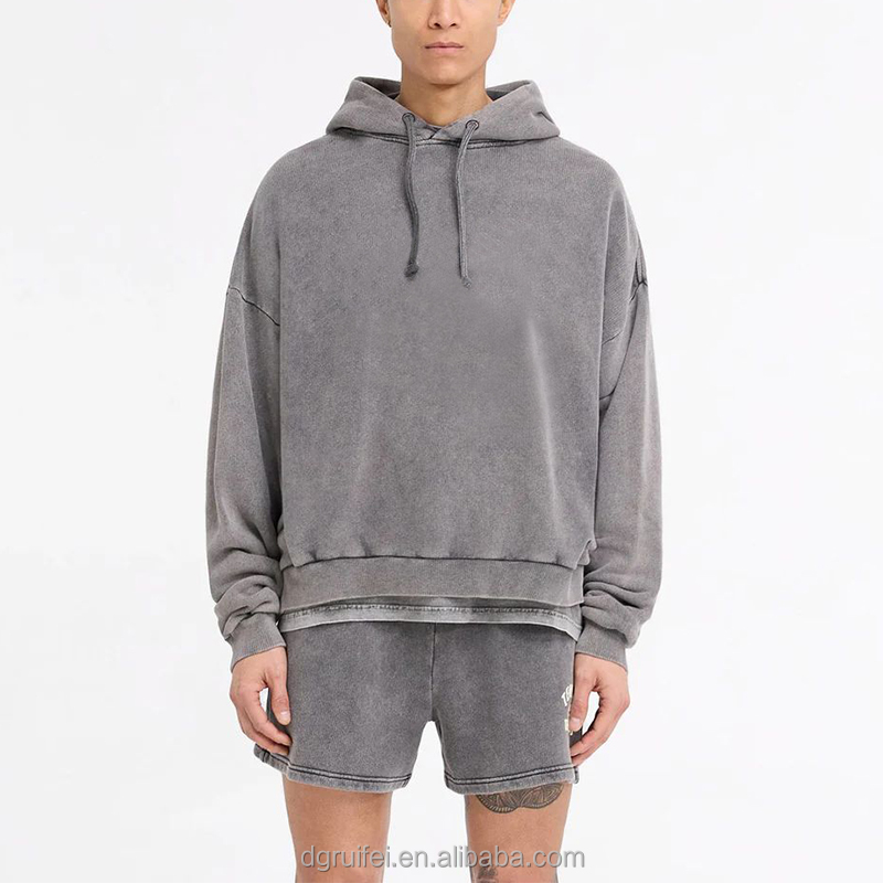 Cotton Heavyweight Oversized Printed Hoodie
