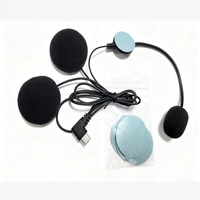 Microphone et écouteurs pour casque de moto EJEAS V6 PRO, intercom pour 6 motards, étanche, durable, en plastique ABS