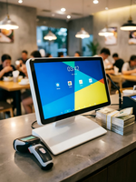 Système de point de vente 10,1 pouces, écran tactile Android, PC, caisse enregistreuse, machine de facturation