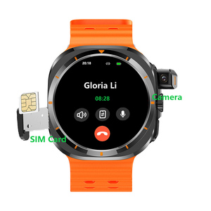Dernière <span class=keywords><strong>Montre</strong></span> <span class=keywords><strong>Connectée</strong></span> Sportive 2026 <span class=keywords><strong>pour</strong></span> Téléphone Android, Écran Circulaire HD 1,5 pouces, Suivi Fréquence Cardiaque, Caméra SIM, Appel Bluetooth, <span class=keywords><strong>Montre</strong></span> Téléphone Intelligente - Product Image 1