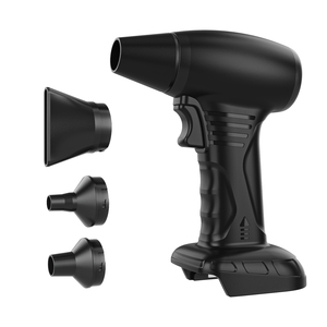 <span class=keywords><strong>Nouveau</strong></span> Souffleur de feuilles haute vitesse sans batterie, tête amovible, portable, pour déneigement et élimination de l'eau, ventilateur turbo, brosse de nettoyage d'écran, vent à 42 m/s - Product Image 1