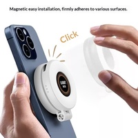 Lampe d'appoint magnétique portable W50 pour téléphone, éclairage pour diffusion en direct, photographie, vidéoconférence, vlog, selfie, LED portable bicolore