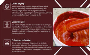 Imprimación industrial a prueba de óxido, pinturas de imprimación de óxido rojo, pintura en aerosol de <span class=keywords><strong>esmalte</strong></span> alquídico anticorrosión antioxidante - Product Image 3