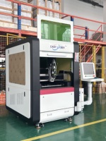 Machine de découpe laser à fibre haute précision 6060, mini découpeuse CNC 600*600mm pour bijoux, acier inoxydable, laiton, cuivre