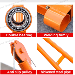 Có thể điều chỉnh chiều cao khoảng điện loại đúc di động nâng bùng nổ khác ngoài trời nhỏ cần cẩu tải giới hạn 250kg - Product Image 5