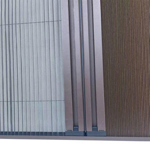 Low-Track Low Orbit Schiebetür Fenster Plissee Mesh mit Waben jalousien Anti-Moskito netz Blackout Kombination 2 in 1 - Product Image 3