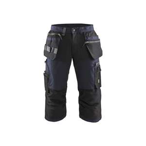BLAKLADER - 159713438699D120 Stretch Pirate <b>trousers</b> Dark <b>navy</b>/Black - EAN 7330509921593 <b>WORK</b> <b>TROUSERS</b> CARGO <b>WORK</b> <b>TROUSERS</b> - Product Image 1