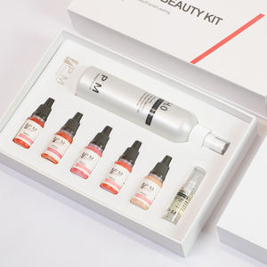 PM-maquillaje Orgánico permanente para cejas, labios, cabello, cuero cabelludo, <span class=keywords><strong>micropigmentación</strong></span>, pigmento, mejor tinta de tatuaje, Kit de colores - Product Image 5