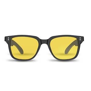 Mode Jour - Lunettes Intelligentes avec Verres Jaunes / Filtre Anti-Lumière Bleue et UV400 / Bluetooth et Audio à Oreille Ouverte - Product Image 4