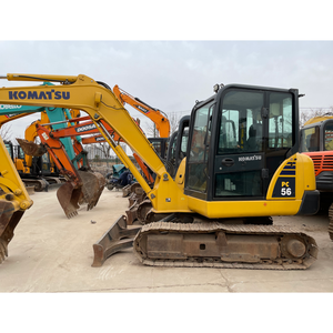 Bon état Komatsu PC56 Mini excavatrice d'occasion pelleteuses PC50MR PC55MR PC56 PC60 PC70 PC78US en stock à vendre - Product Image 1