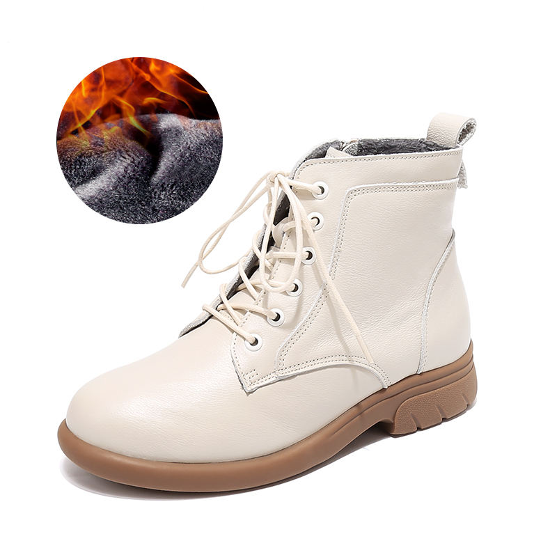 Creamy white-with-fur