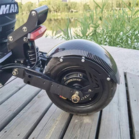 Trottinette électrique pliable R7 72V à double moteur, pneu tout-terrain de 11 pouces, batterie au lithium 30-40AH, double moteur haute puissance, trottinette électrique pour adultes