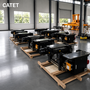 Palans de levage européens à double poutre à faible hauteur de levage, 25 tonnes, avec contrôle de vitesse VFD pour un fonctionnement fluide et un positionnement précis en atelier - Product Image 6
