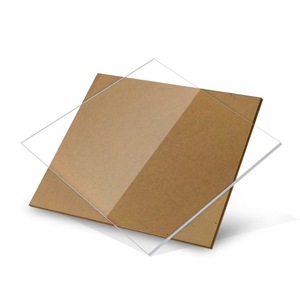 Plaque acrylique miroir sur mesure en PMMA transparent avec <span class=keywords><strong>film</strong></span> PE <span class=keywords><strong>de</strong></span> masquage, découpée sur mesure - Product Image 1