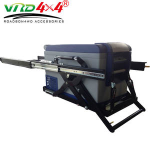Glissière de réfrigérateur VRD4X4 4x4, glissière de congélateur en acier robuste, glissière de réfrigérateur facile à abaisser, 4x4 pour auvent de camionnette/voiture/pick-up/SUV/camping - Product Image 4