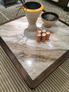 T20mm毫米30毫米定制尺寸梦幻多伦多棕色大理石萨瓦吉百利托龙奇诺大理石桌面梳妆台 - Product Image 5