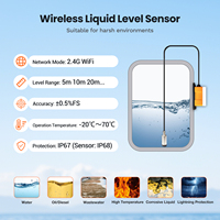 Capteur de niveau de carburant sans fil WIFI personnalisable Moray ME202W 50m Tuya SmartLife APP, indicateur de niveau de réservoir d'eau