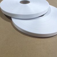 Rouleau d'étiquettes de soin satiné ruban de lavage d'impression de ruban de soie polyester