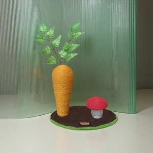 Pet toy <b>cat</b> <b>scratching</b> post, upright sisal and carrot <b>cat</b> climbing frame, <b>cat</b> <b>scratching</b> <b>board</b>, <b>cat</b> entertainment and <b>cat</b> - Product Image 2
