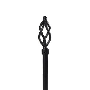 Phong Cách Đơn Giản Châu Âu Hiện Đại Trang Trí Nội Thất Rèm Rod Set Nhôm Rèm Theo Dõi La Mã Bóng Râm Đường Sắt Với Kim Loại Cực - Product Image 5