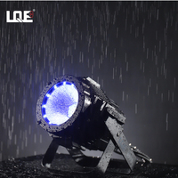 Projecteur PAR LED RGBW Laser en Alliage d'Aluminium 18W pour DJ, Discothèque, Club, Mariage, Compatible DMX512, Étanche IP65
