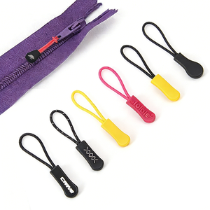 High Quality <strong>Nylon</strong> Tag Pulls TPU <strong>Zipper</strong> Sliders Replacement Slider <strong>Zipper</strong> Puller for Tent Accessories - Product Image 1