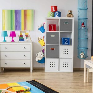 Bộ 6 Hộp Đựng Không Dệt Có Thể Gấp Lại Được, Hộp Đựng Đồ Trang Trí Nhà Cửa Dành Cho Gia Đình - Product Image 6