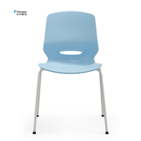 Chaises de conférence de chaise de visiteur de coquille en plastique de pp de fabrication professionnelle