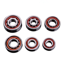 Bantalan bola kontak Angular 708C/P5, bantalan bola 708C 708C/P4 708CDGA/P4A ukuran 8x22x7mm