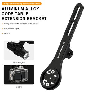 RIDERACE Bicycle Code Table Extension Bracket Aluminum Alloy Lightweight <strong>Computer</strong> Camera Holder <strong>MTB</strong> Road Bike Bracket for Garmin - Product Image 2
