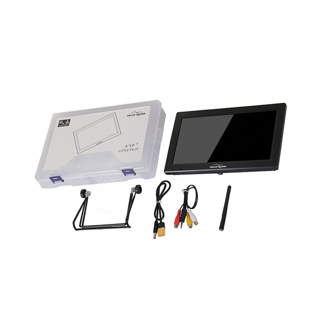 Hawkeye Fpv Captain Monitor 10inch Display Screen  Diversity Receiver Fpv-monitor   for RC Airplane and Drone