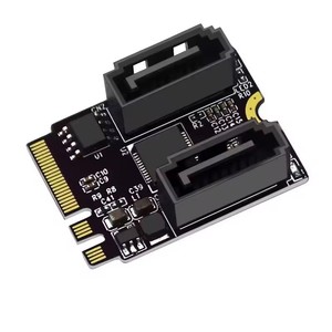 M2 To SATA3.0 Expansion Card KEY A + <strong>E</strong> WIFI M.2 To SATA Hard Disk Adapter Card Without Driver Installation - Product Image 1