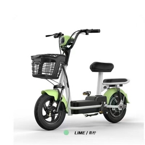 Bicicleta Eléctrica Personalizable de Fábrica 2025 de 350W 48V y Scooter de Turismo de 60V con Batería de Plomo-Ácido, Motocicletas Eléctricas de 48V - Product Image 5