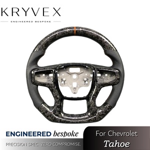 Volant en cuir et fibre de carbone haute performance personnalisé Kryvex pour Chevrolet <span class=keywords><strong>Corvette</strong></span> C7 Stingray Z51 pour ZR1 Coupé 2013-2019 - Product Image 2