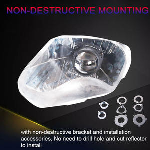 ชุดไฟหน้าซีนอนแบบ Bi-LED 12V 6000K 40W พร้อมชุดอัพเกรดติดตั้ง24V Volta สำหรับรถจักรยานยนต์รถยนต์รถบรรทุก - Product Image 5