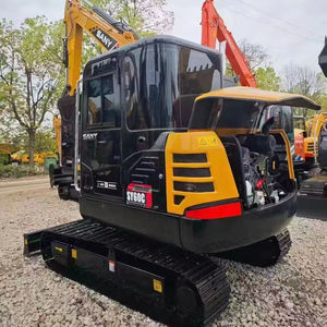 Pelles sur chenilles SANY d'occasion certifiées CE avec godet Bonne condition de fonctionnement Excavatrice 6 tonnes utilisée SY60C Sany - Product Image 1