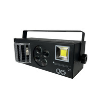 Lampu Panggung LED RGBW Moving Head Strobe Laser DMX512 Kontrol IP33 18000 Lumens untuk Pencahayaan Latar Belakang Panggung Taman Hiburan