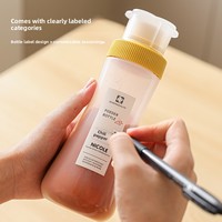 Bouteille à saupoudrer en plastique anti-humidité de style japonais pour farine, sucre, café, épices de barbecue - Usage commercial et domestique