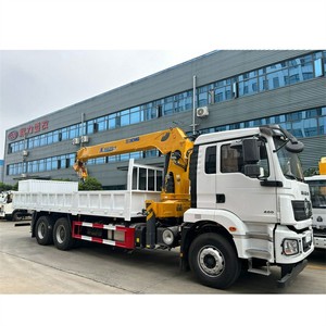 รถบรรทุกติดเครน Shacman H3000 6X4 ขนาด 12 ตัน แบบบูมตรง ขาย - Product Image 1