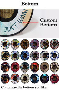 Sombreros de Paja de Verano para Hombre, Venta al por Mayor, Logotipo Personalizado, Sombrero de Paja Natural para Exteriores, <span class=keywords><strong>Playa</strong></span>, Surf, Salvavidas, Ala Ancha - Product Image 3