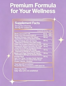 Gummies de Shilajit Pur de l'Himalaya avec Racine d'Ashwagandha – Vitalité Naturelle, Soutien Énergétique, Sans Sucre, Végétalien - Product Image 3