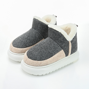 <strong>Ladies</strong> Fur Lined Warm <strong>Winter</strong> Boots Outdoor Plush Thick Soled Plush <strong>Shoes</strong> Cotton slippers Thick Soled Plush <strong>Shoes</strong> - Product Image 2